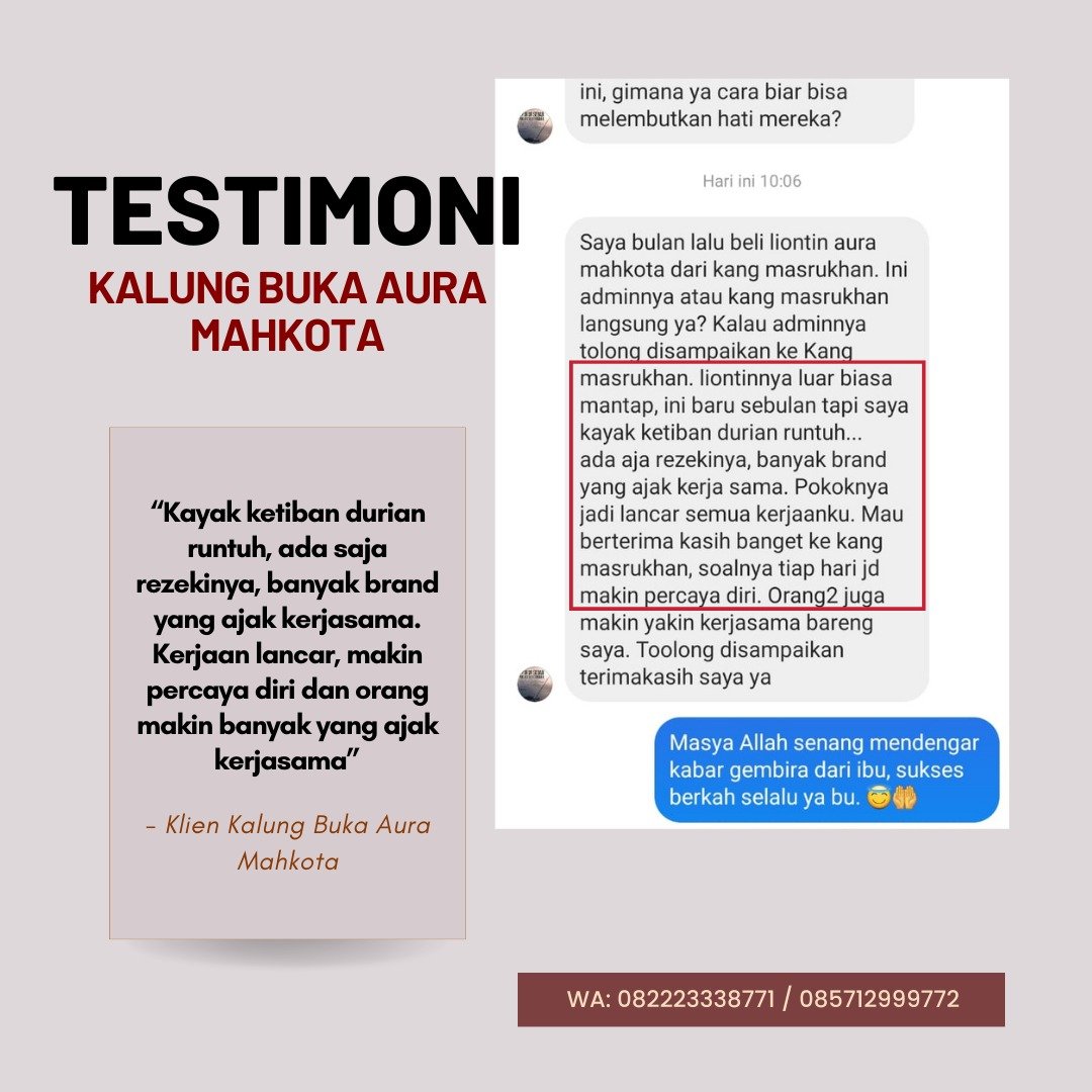 Liontin Aura Mahkota